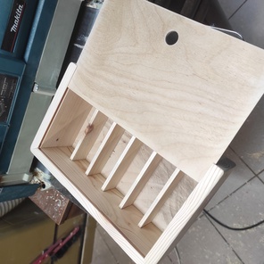 Подарочный деревянный бокс пустой