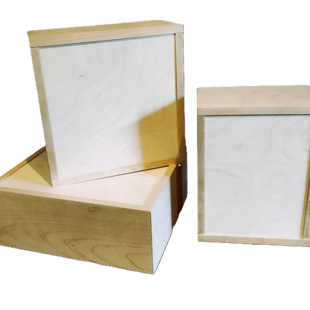 Подарочные боксы под бутылку 200 мл